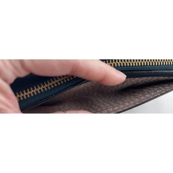 Kate Spade Grand Street‎ Layton Wallet Leather Black WLRU2154 F067 0316 - Picture 5 of 16